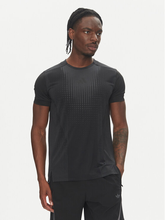 

Техническая футболка облегающего кроя Airchill JI8196 Adidas, черный