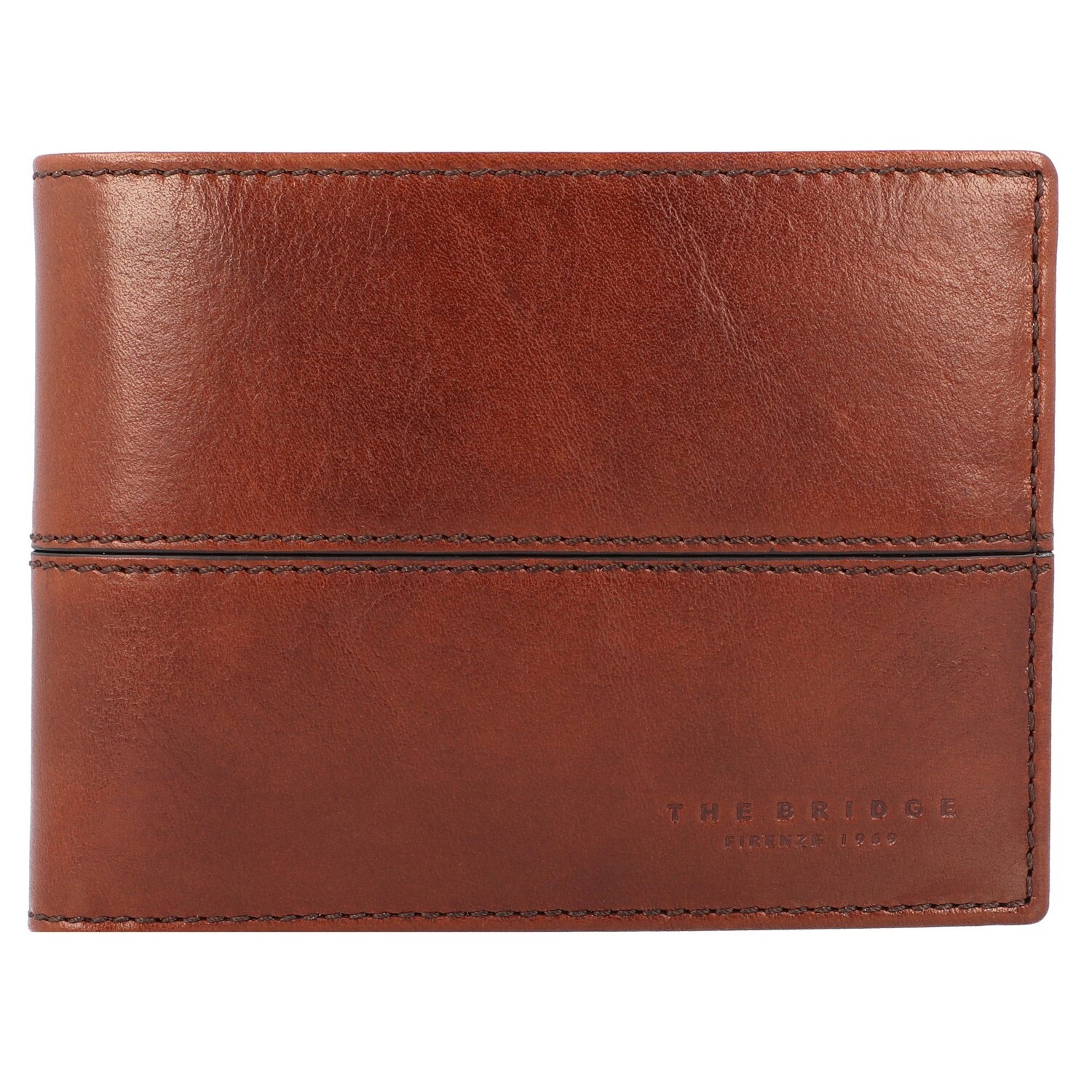 

Кошелек The Bridge Vespucci Leder 13 см, цвет brown-gold