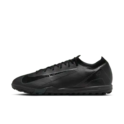 

Кроссовки Nike Mercurial Vapor 16 Pro TF Low-Top Soccer Shoes, цвет Black/Deep Jungle/Black