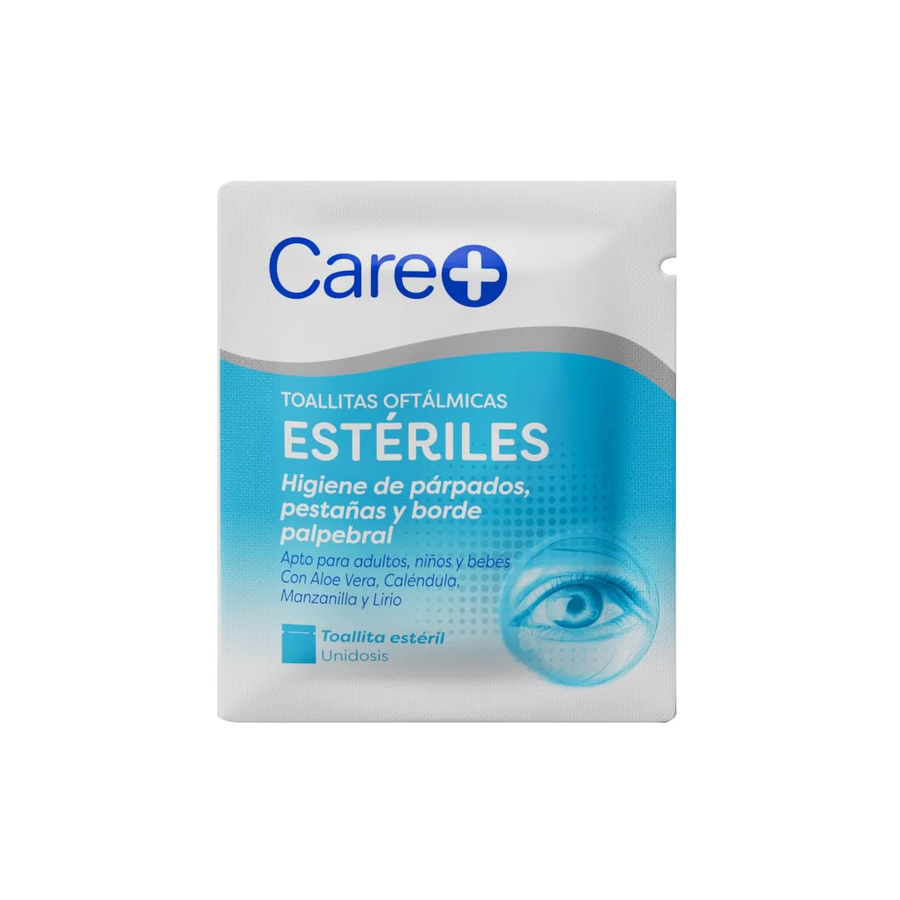 Офтальмологические салфетки Care+ для ежедневной гигиены век Care — фото 4