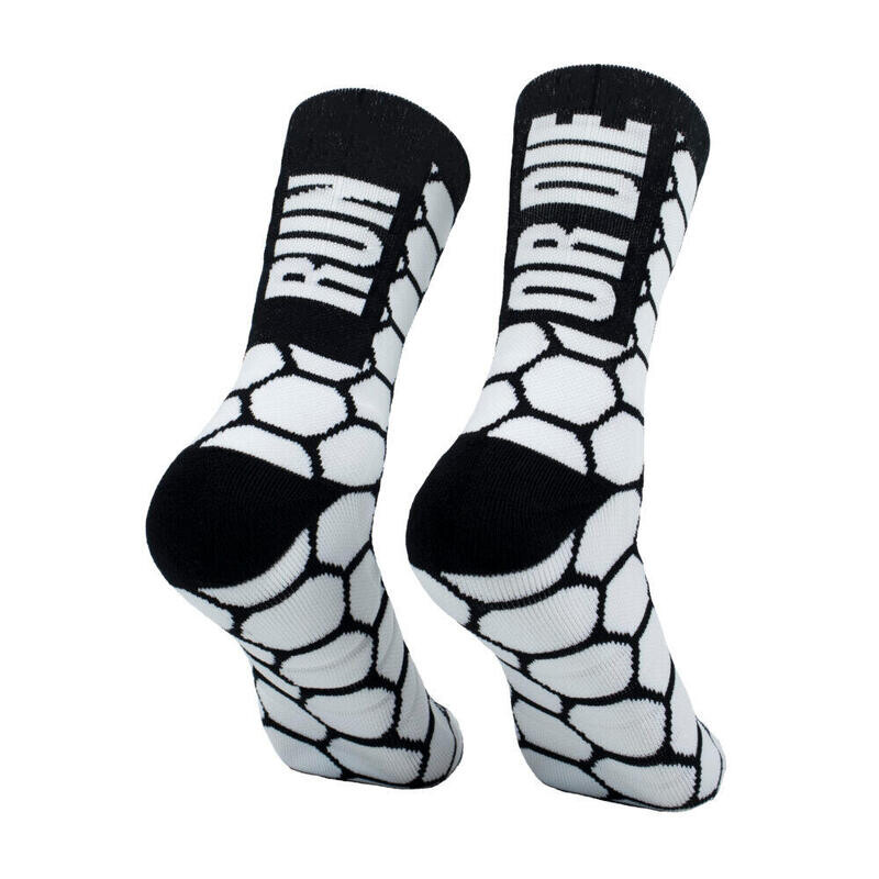 

Спортивные носки унисекс Crazy Dog Running White Perro Loco, цвет blanco