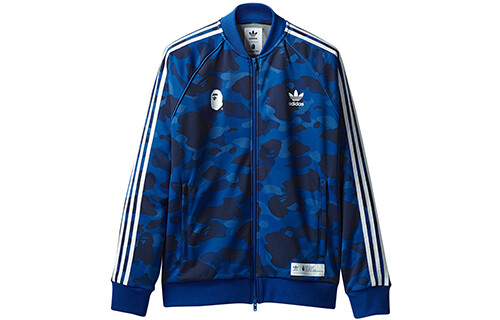 

BAPE X Adidas Adicolor Track Top Синий Adidas Originals