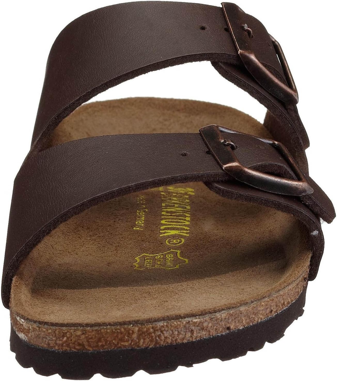 Женские шлепанцы Birkenstock Arizona, темно-коричневый — фото 4