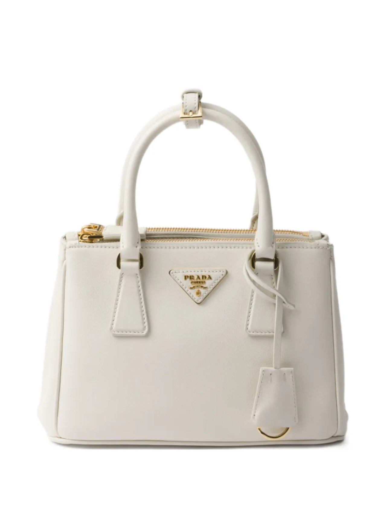 

Prada маленькая сумка-тоут Galleria, белый