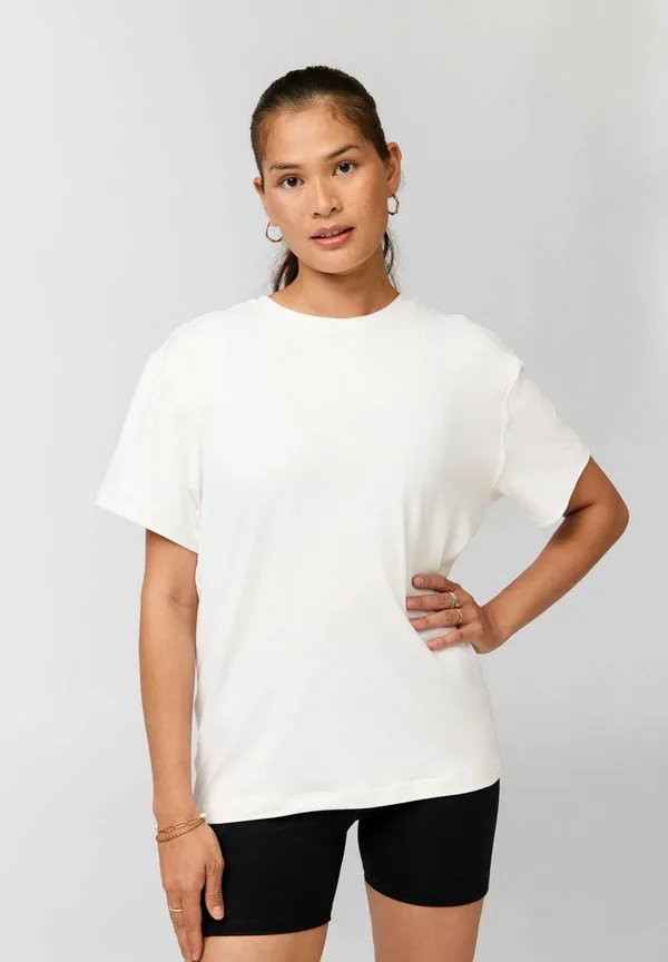 

Футболка для тренировок reset relaxed, базовая футболка Girlfriend Collective, Bright White, Белый, Футболка для тренировок reset relaxed, базовая футболка Girlfriend Collective, Bright White