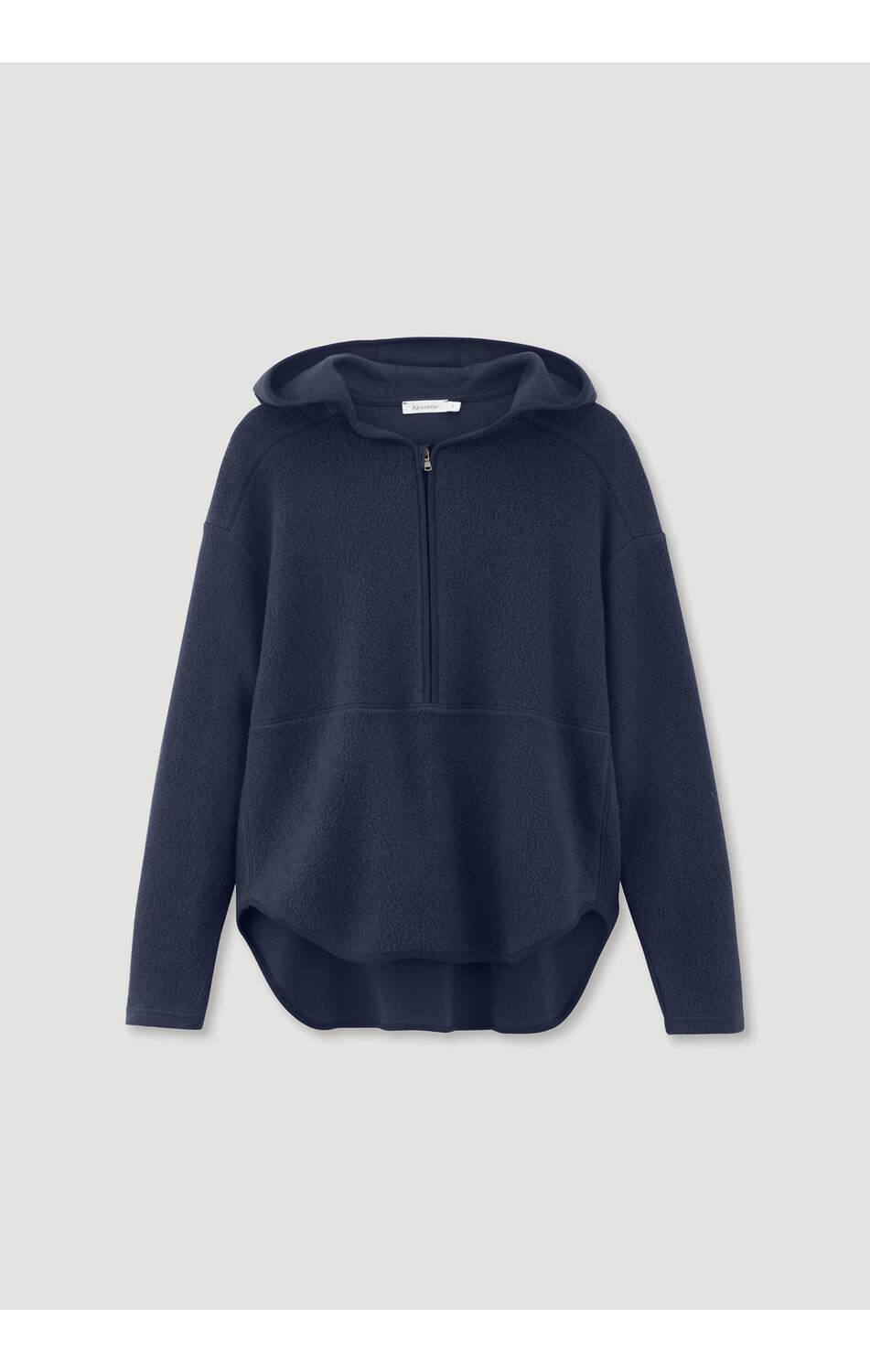 

Толстовка Hessnatur Fleece Hoodie, темно-синий