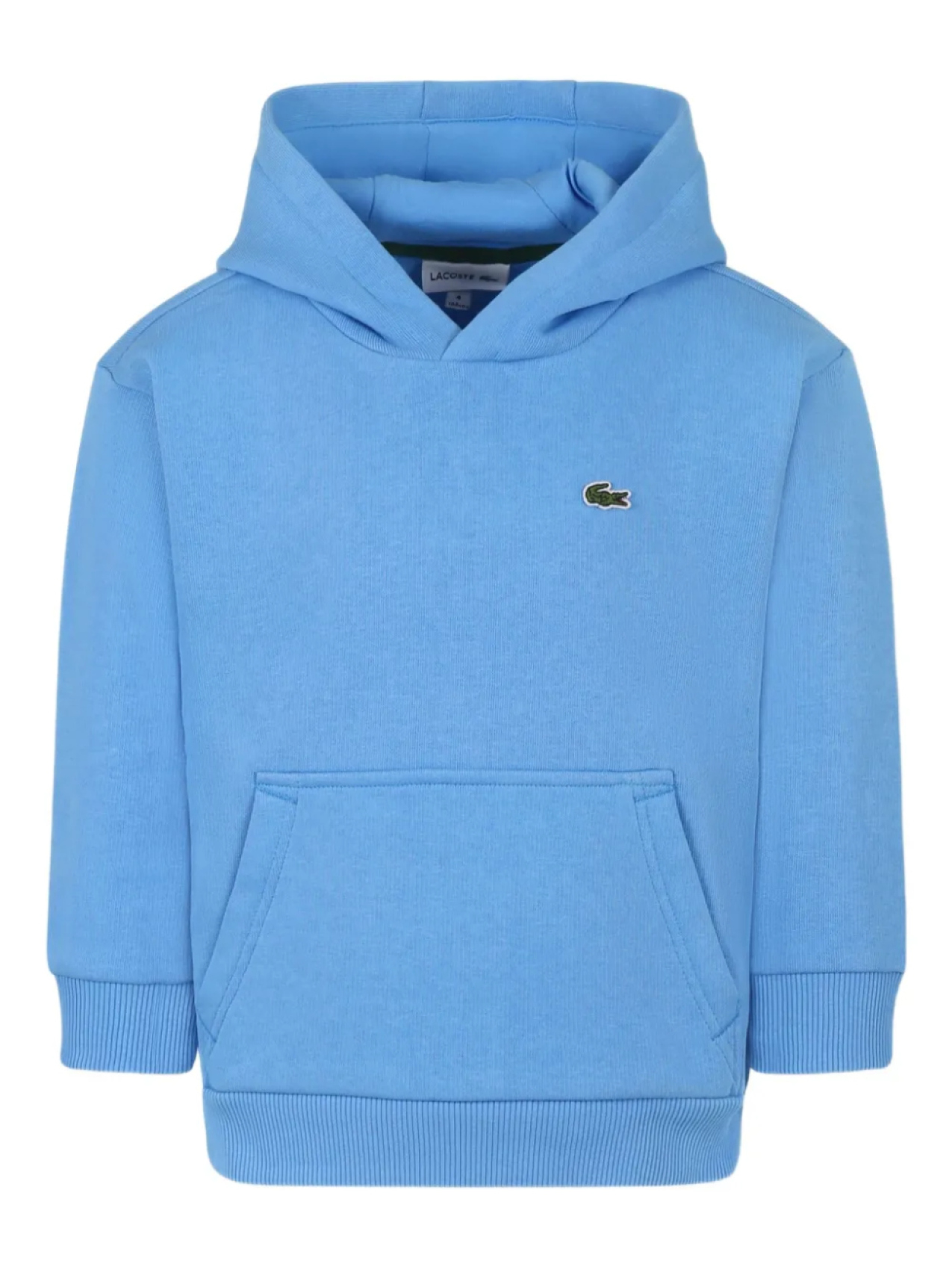 

Lacoste Kids худи с вышитым логотипом, синий