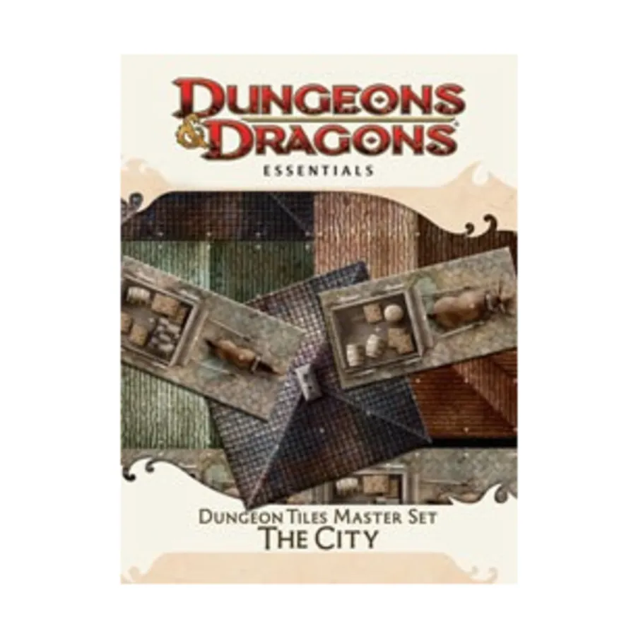 

Бокс-сет Dungeon Tiles Master Set - The City, Dungeons & Dragons (4th Edition) - Essentials