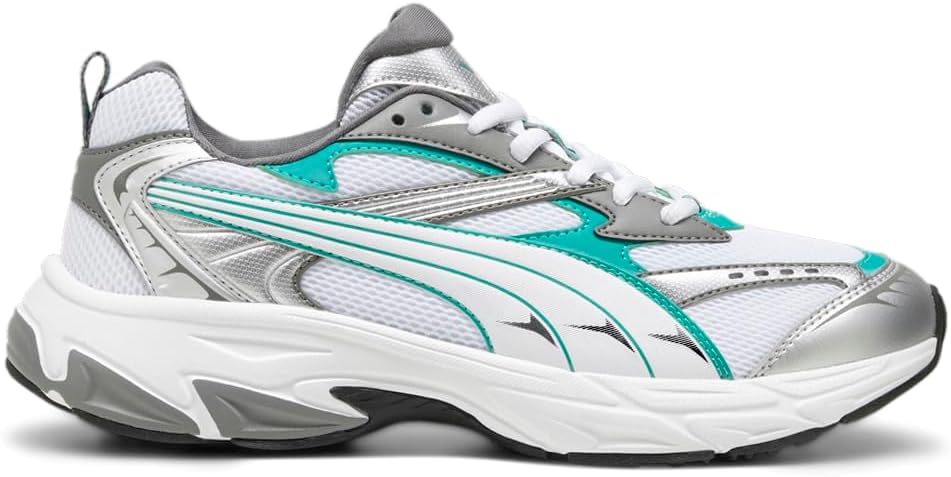 

Мужские кроссовки PUMA Morphic на шнуровке повседневные - белые