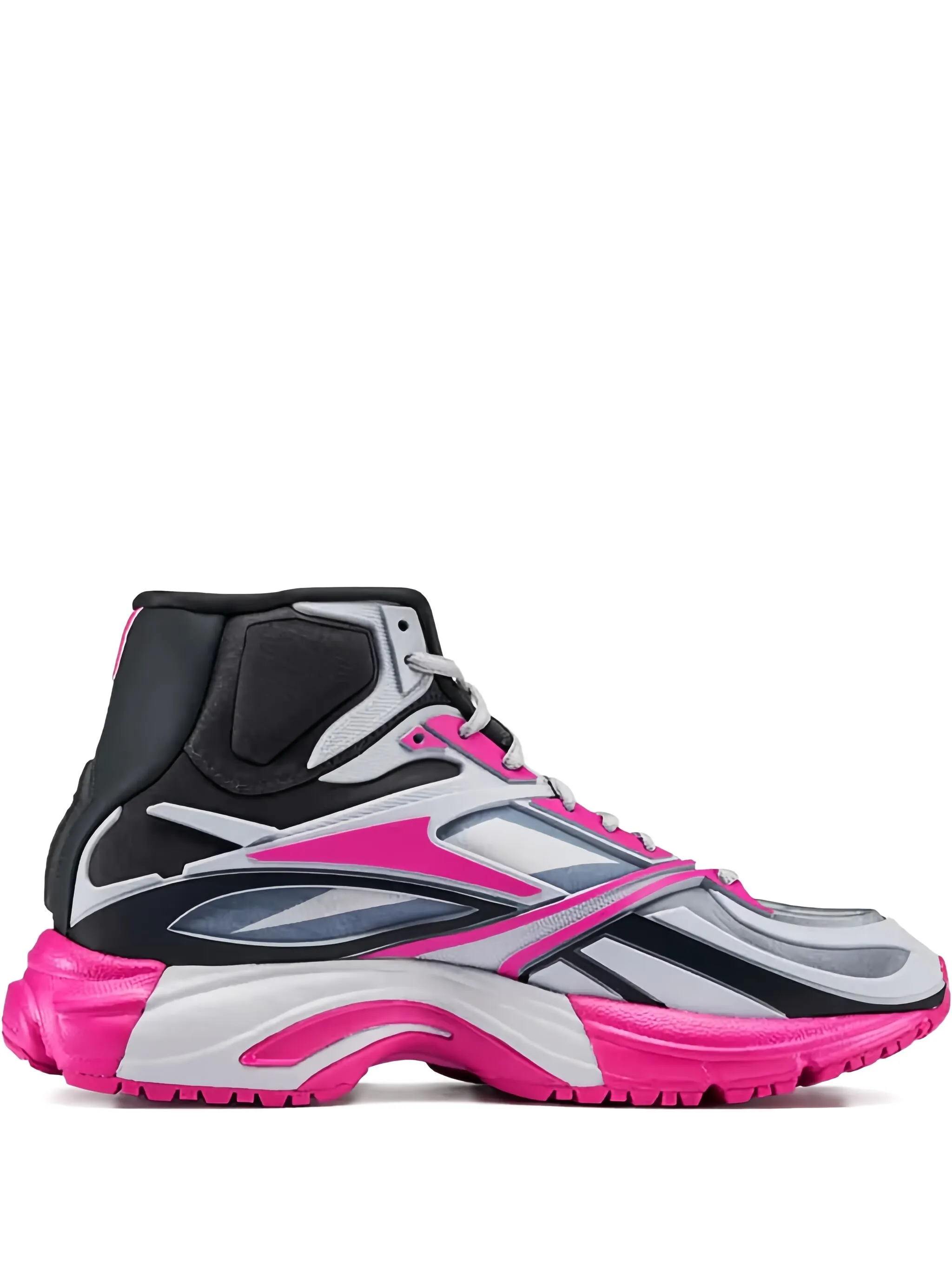 

Кроссовки Premier Road Modern Mid White/Pink/Black Reebok, розовый