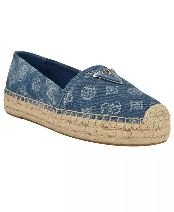 Женские эспадрильи Jolandon на платформе GUESS, синий