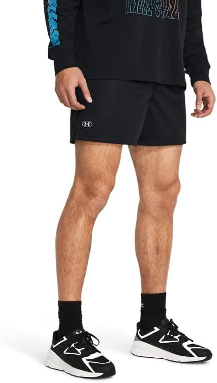 

Шорты Under Armour Essential Mesh для мужчин (1383355-025, белый/Castle Rock), Blackwht