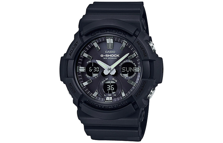

Мужские черные часы GAS-100B-1A CASIO
