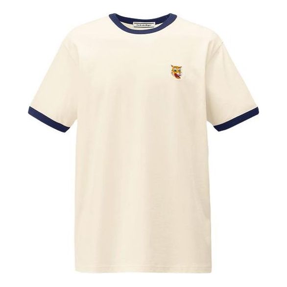 

Футболка Onitsuka Tiger Graphic T-shirt 'Off White Navy', бежевый