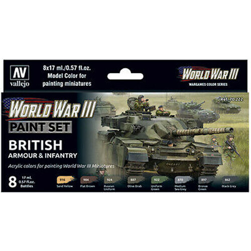 

Фигурки Wwiii British Armour & Infantry