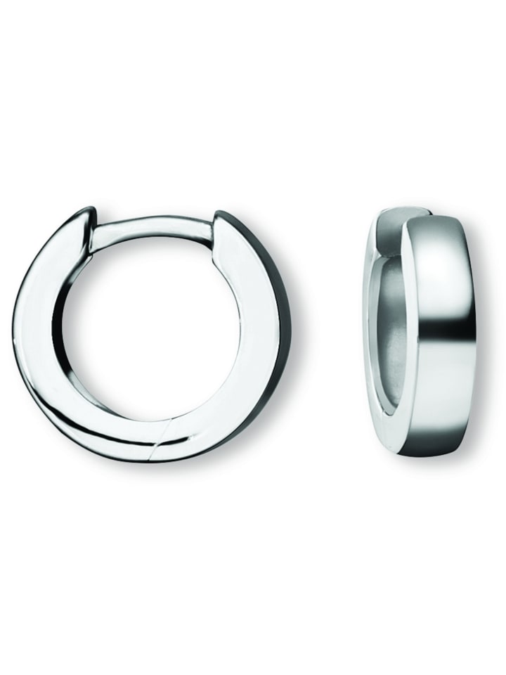 

ONE ELEMENT Серьги-кольца из серебра 925 пробы, диаметр 12,4 x 3,0 мм