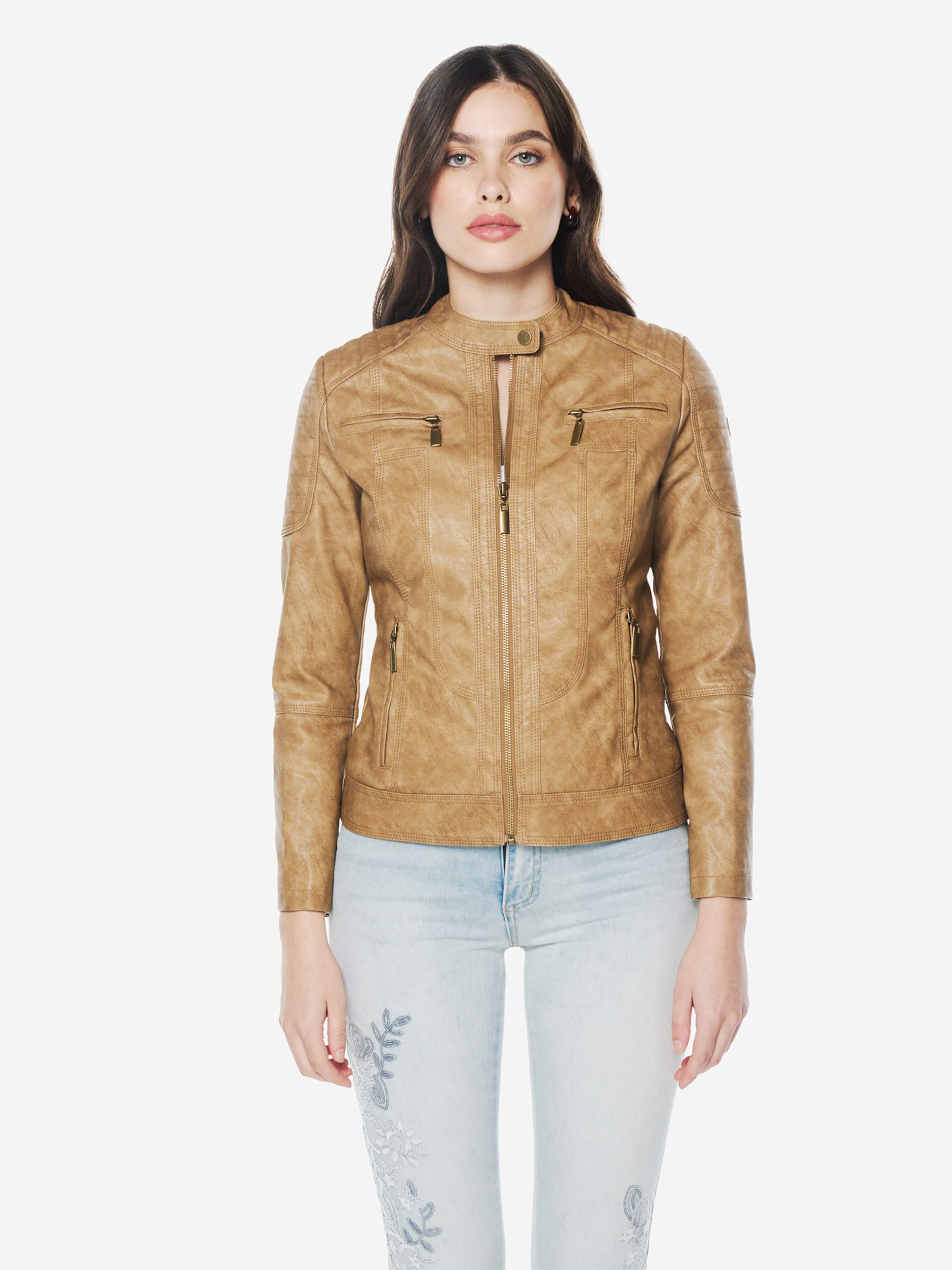 

KOROSHI Куртка для межсезонья в светло-коричневом цвете