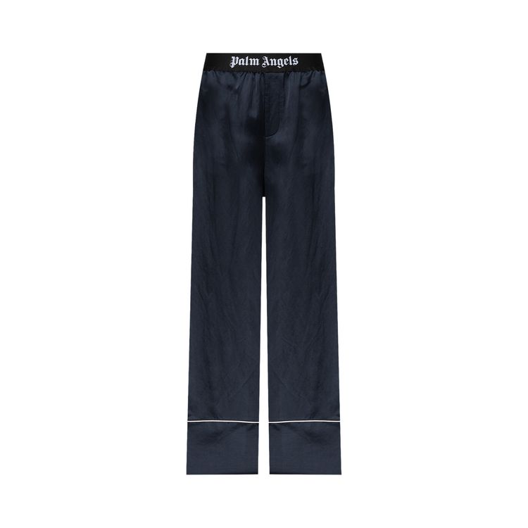 

Брюки Palm Angels Satin Pajama Pants 'Black', черный