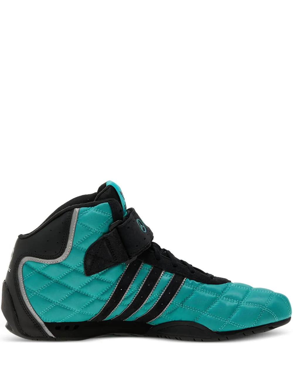 

Высокие стеганые кроссовки Adiracer High Adidas, зеленый