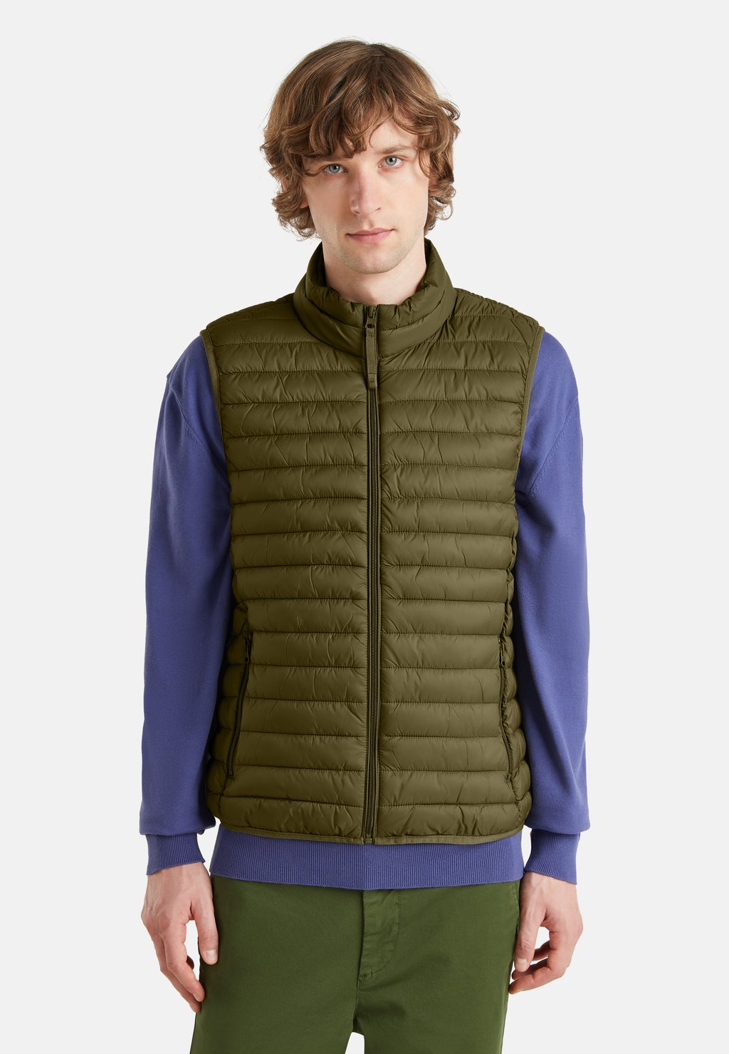 

Жилет SLEEVELESS REGULAR FIT United Colors of Benetton, зеленый