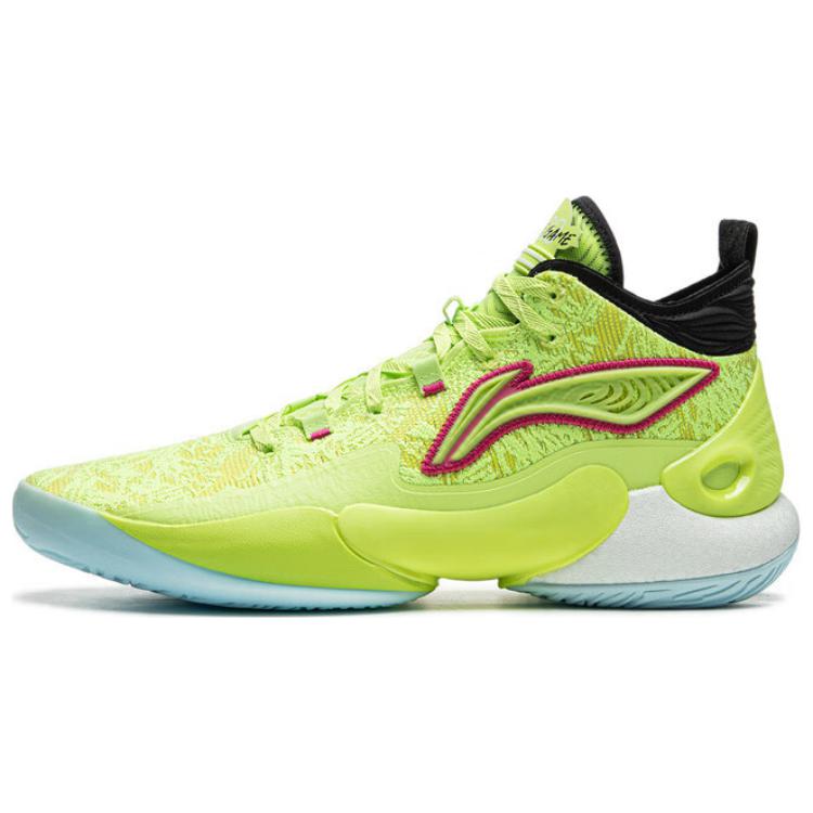 

ЮШуай 18 Баскетбольные кроссовки Мужские Низкие Зеленый Черный LINING