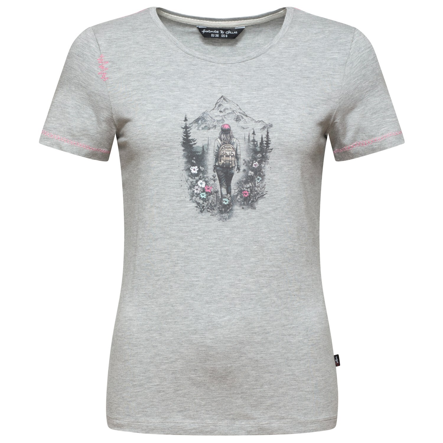 

Футболка Chillaz Saile Mountain Paradise, цвет Grey Melange