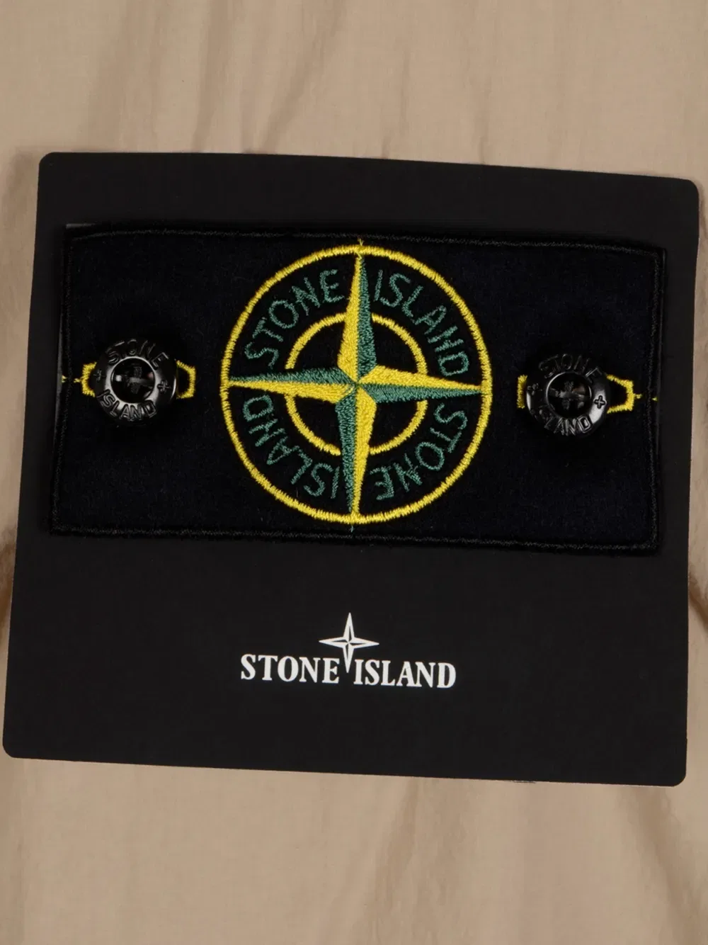 Пиджак со стоячим воротником Stone Island, нейтральный — фото 3