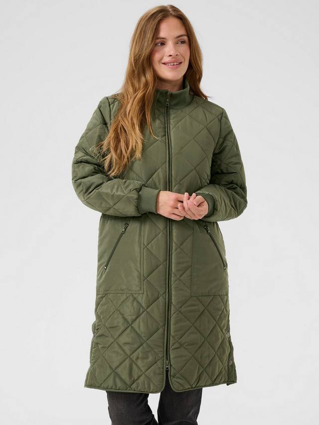 

KAvilla стеганое пальто KAFFE, Mid Green