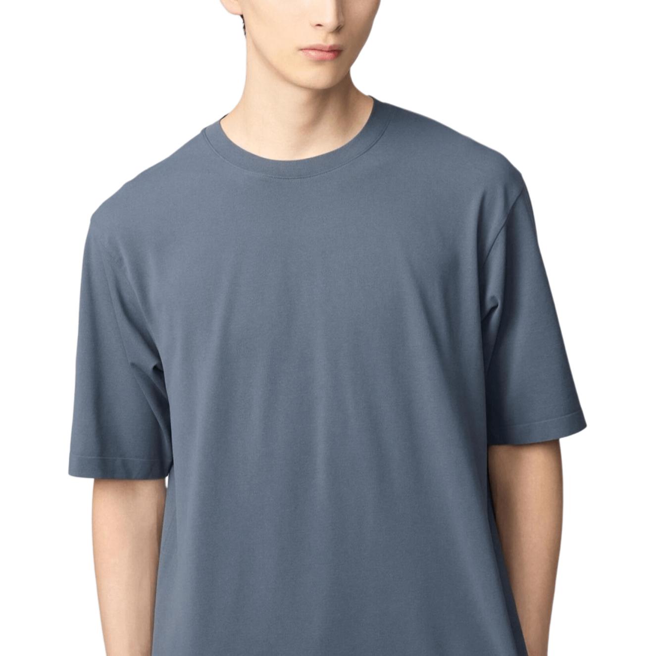 

Футболка U Collection SS25 Unisex Asphalt Gray UNIQLO, серый