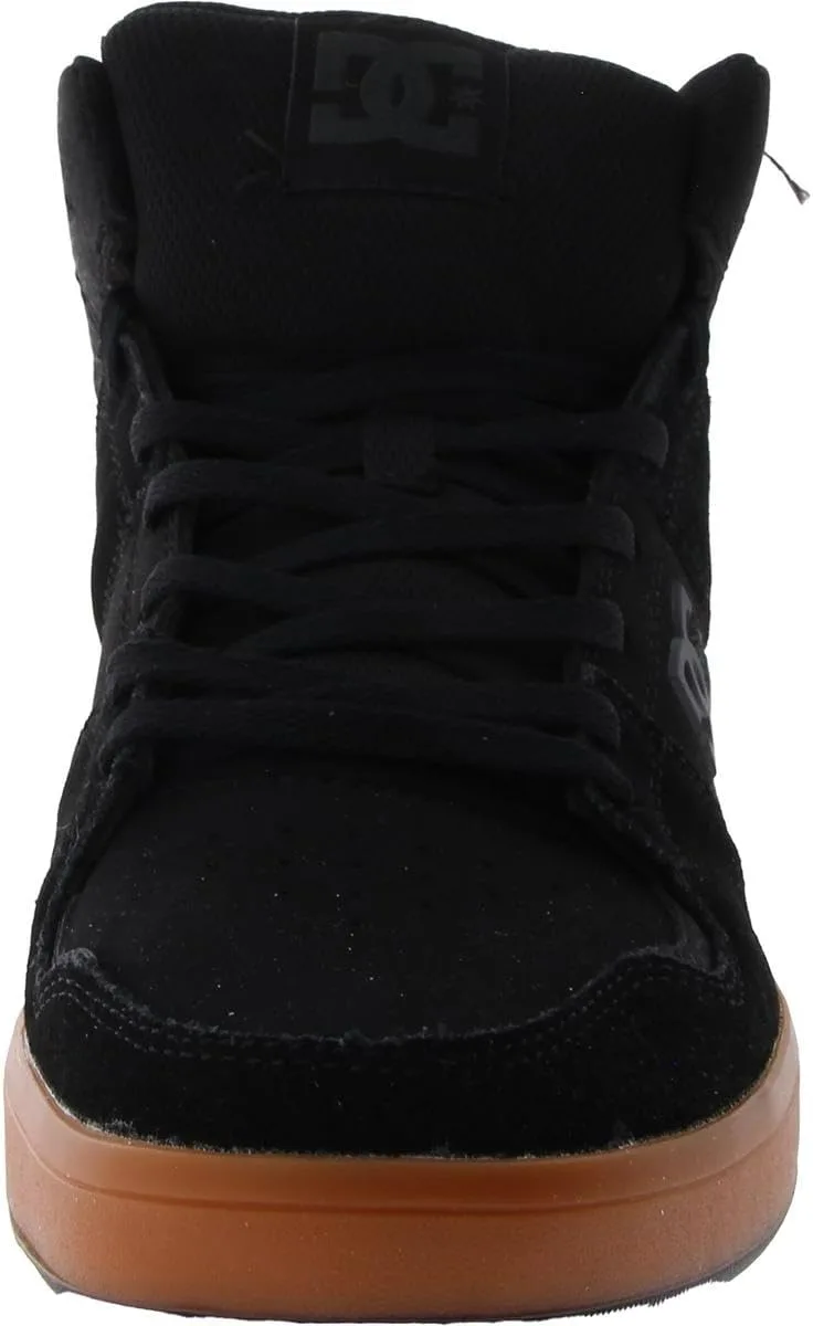 Мужские кроссовки DC Shoes Cure Hi Top, белые, резинка — фото 2