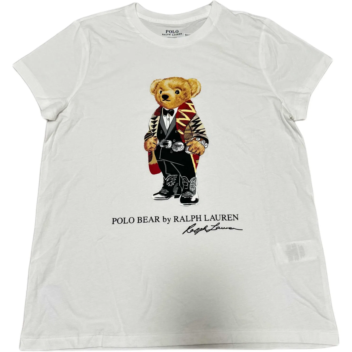 Футболка Polo Bear Ralph Lauren белая