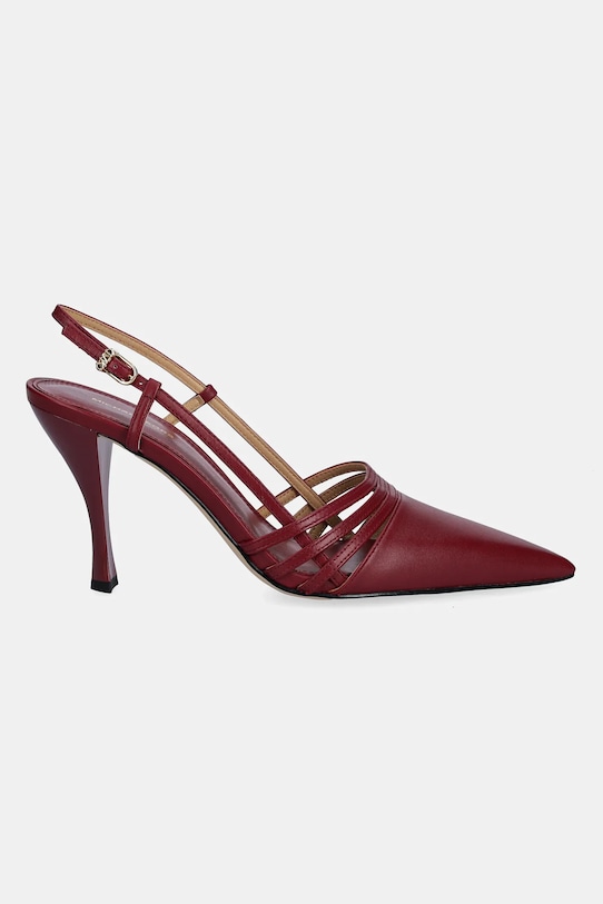 Кожаные туфли-лодочки Haisley Michael Michael Kors, бордовый — фото 2