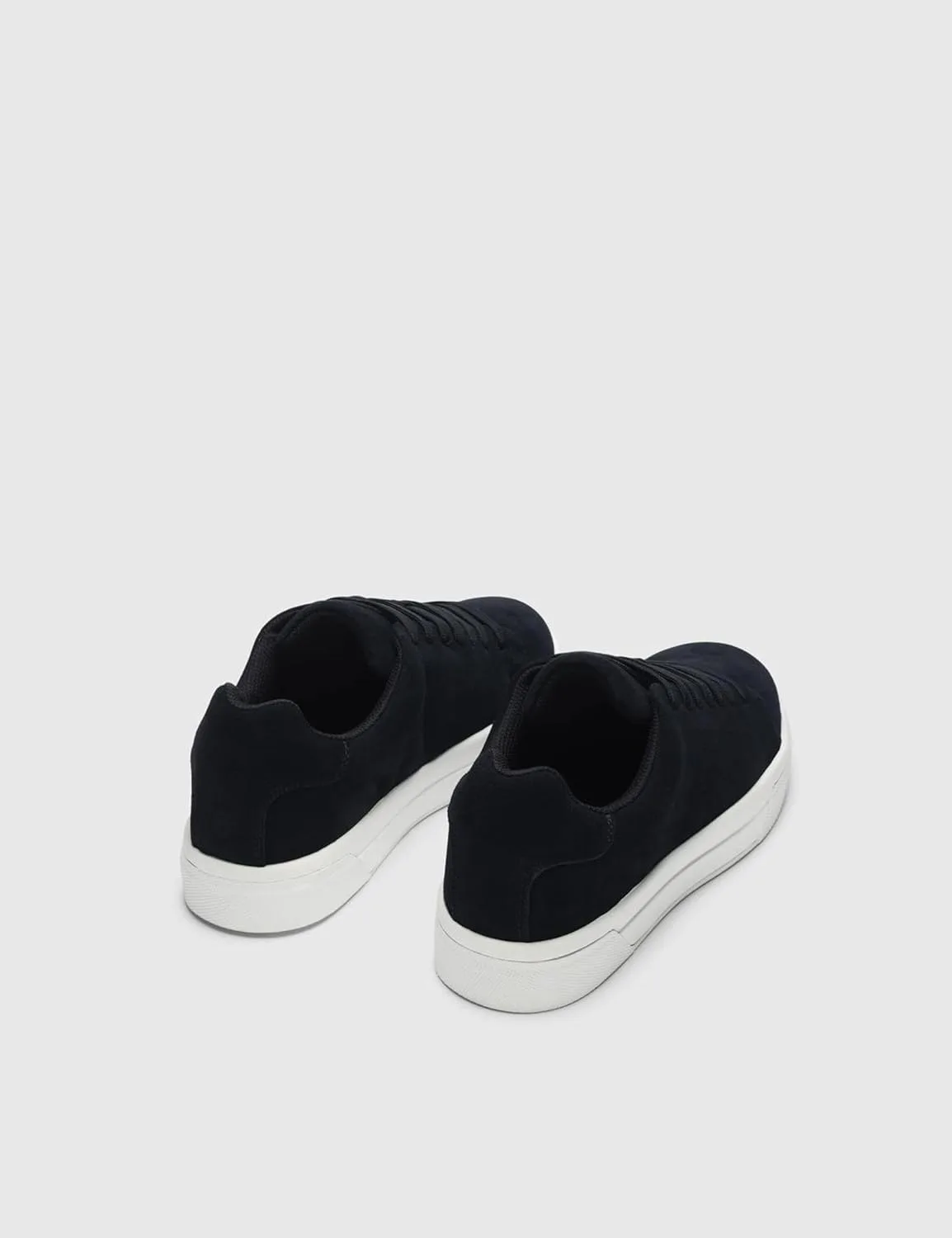 Мужские массивные замшевые кроссовки Slhdavid Chunky Suede Trainers 2.0 Noos Selected Men, темно-синий — фото 3