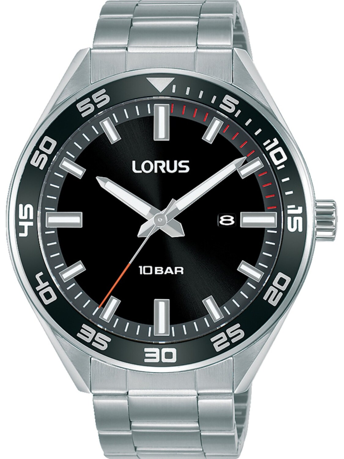 

LORUS Серебряные аналоговые часы