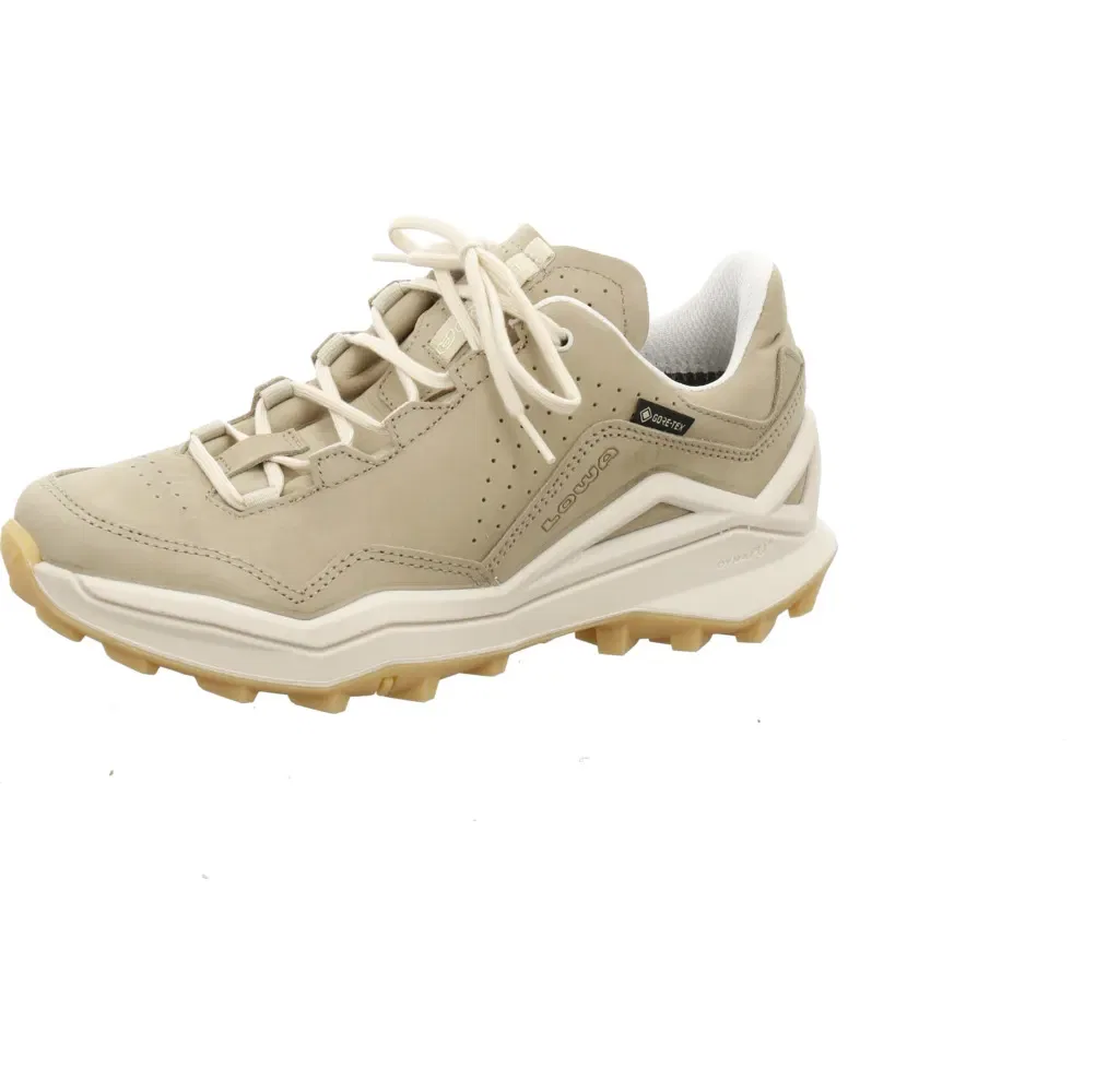 Легкий водонепроницаемый ботинок LOWA beige