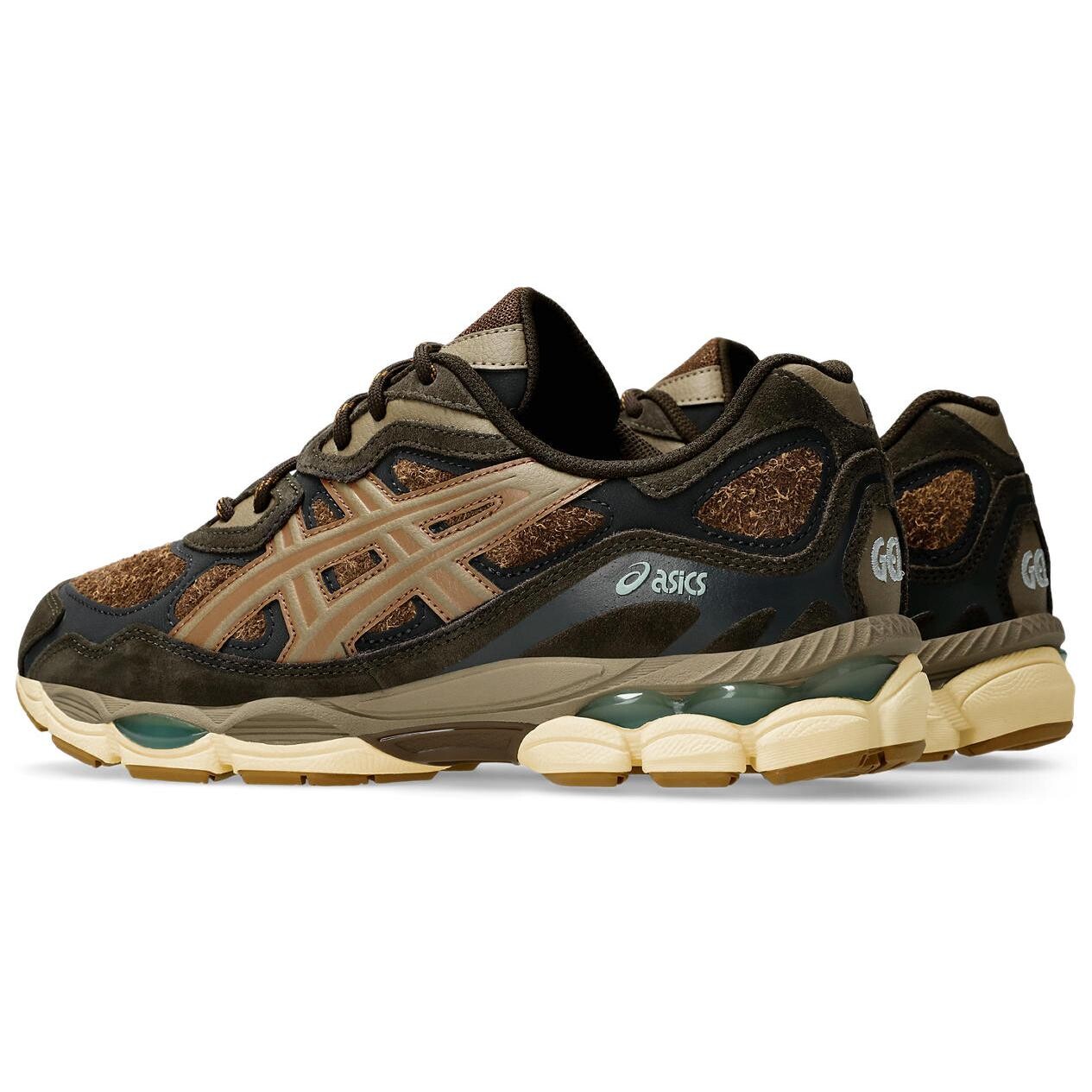 Кроссовки GEL-NYC унисекс с низким верхом коричневого цвета Asics — фото 4