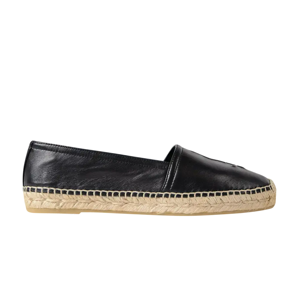 Кроссовки Saint Laurent Wmns Espadrille Logo, черный