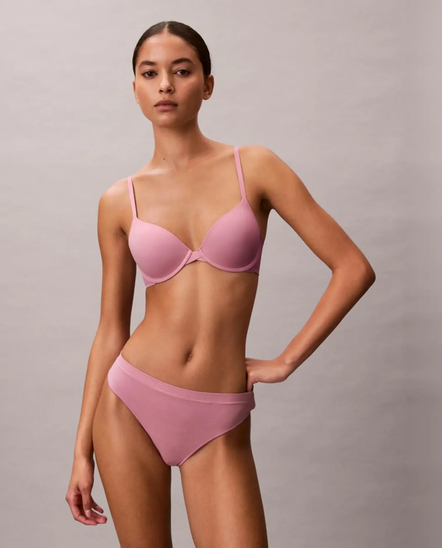 Трусы-бикини BONDED FLEX SEAMLESS Calvin Klein, розовый — фото 2