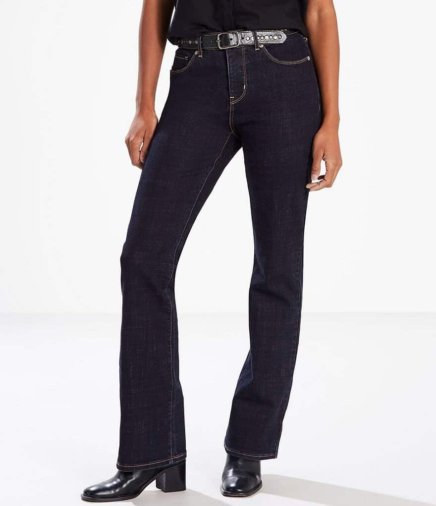 

Классические джинсы со средней посадкой Levi's Bootcut, синий