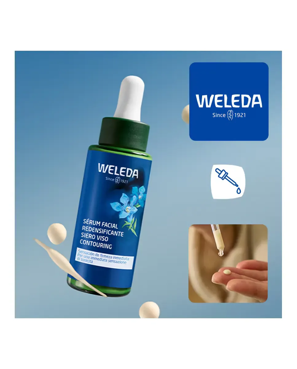 Сыворотка Weleda — Питательная для лица с синим горечавником — фото 4