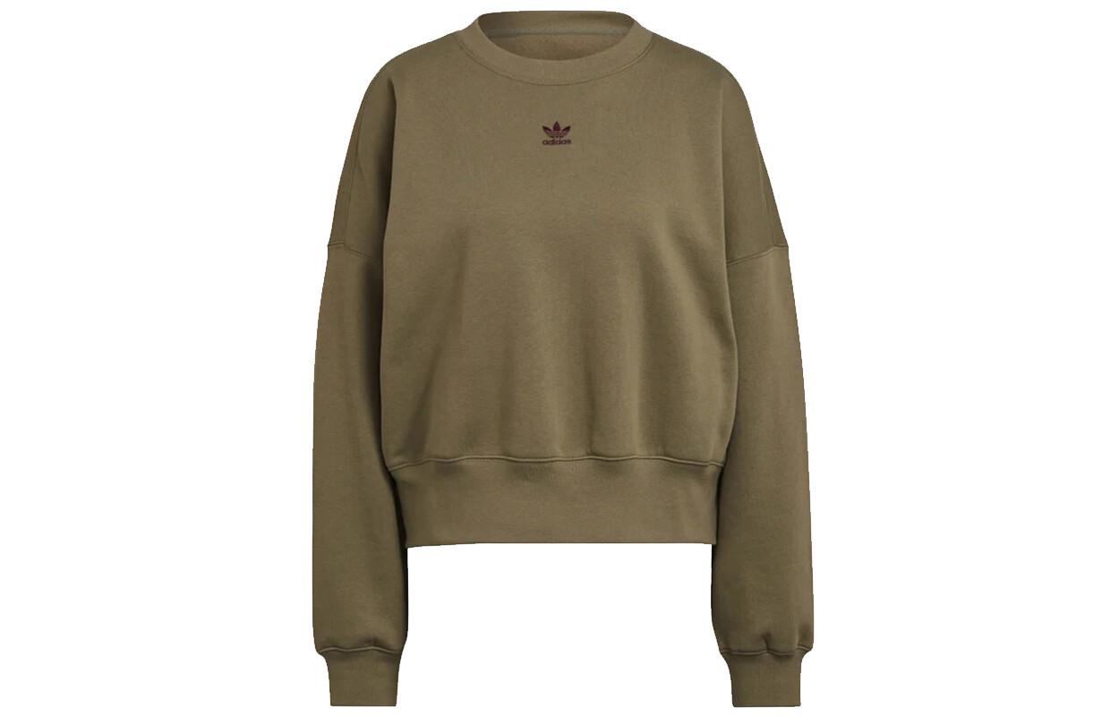 

ESSENTIALS Толстовка женская Оливковая Adidas Originals