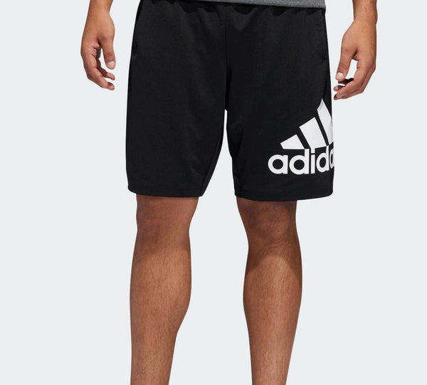 Шорты sports slogan knitted shorts men black Adidas, черный — фото 3