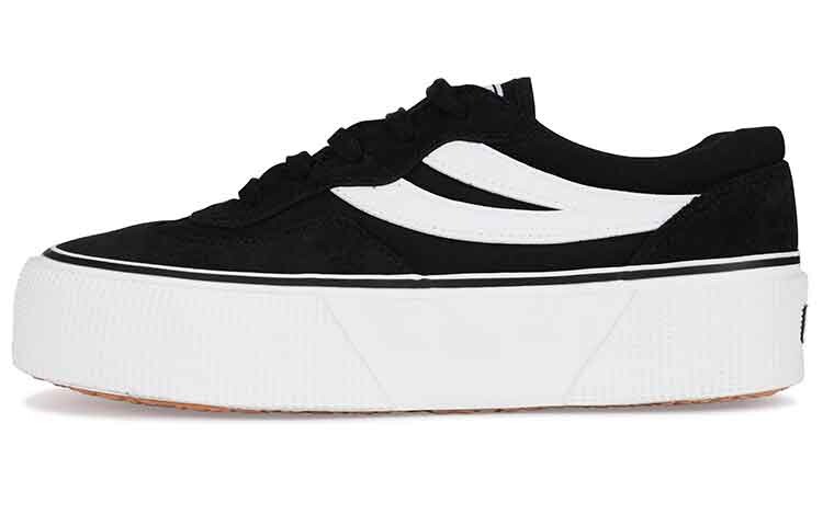 

Кеды женские низкие черные Superga