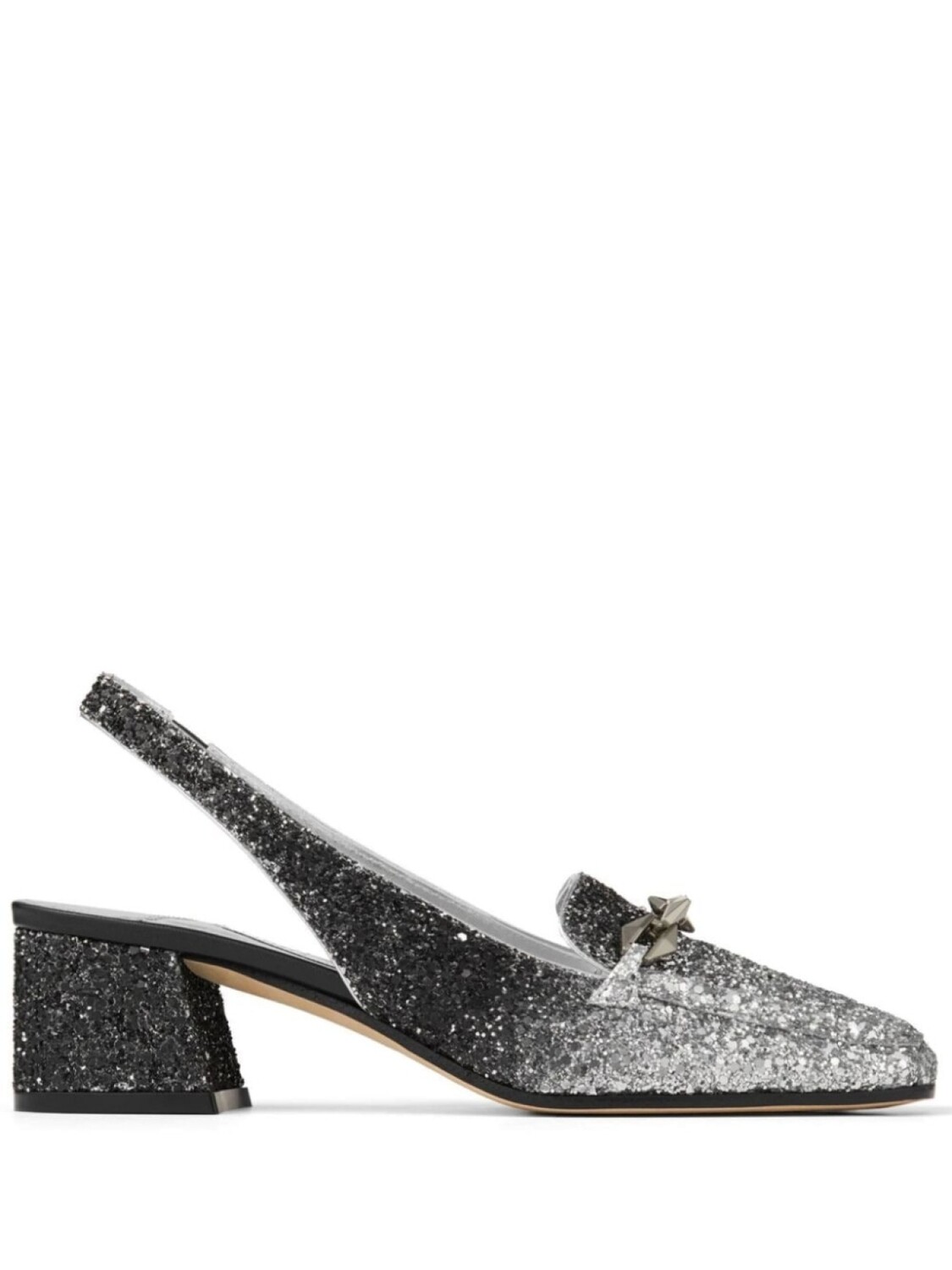 

Jimmy Choo туфли Tilda 45 с ремешком на пятке, серебристый