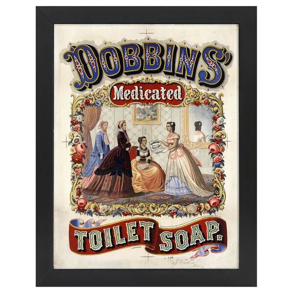 

Рамка для фотографий LegendArte Dobbins' Toilet Soap (1860), черный