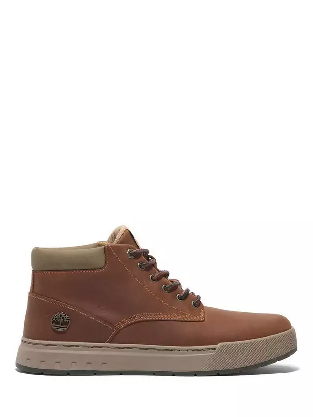 

Ботинки Timberland Maple Grove Leather Mid Lace Up Trainer, цвет rust