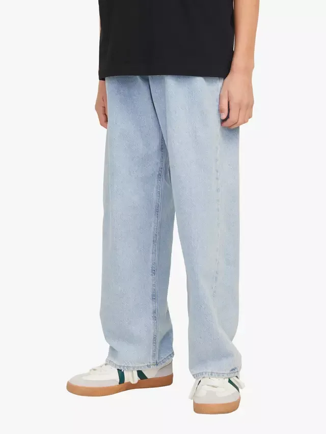 Детские свободные джинсы, синий деним Jack & Jones — фото 2
