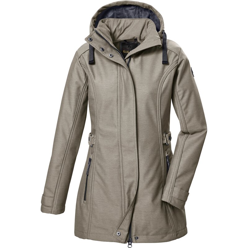 

Mantel gw 22 wmn sftshll prk G.I.G.A. Dx By Killtec, цвет elefant