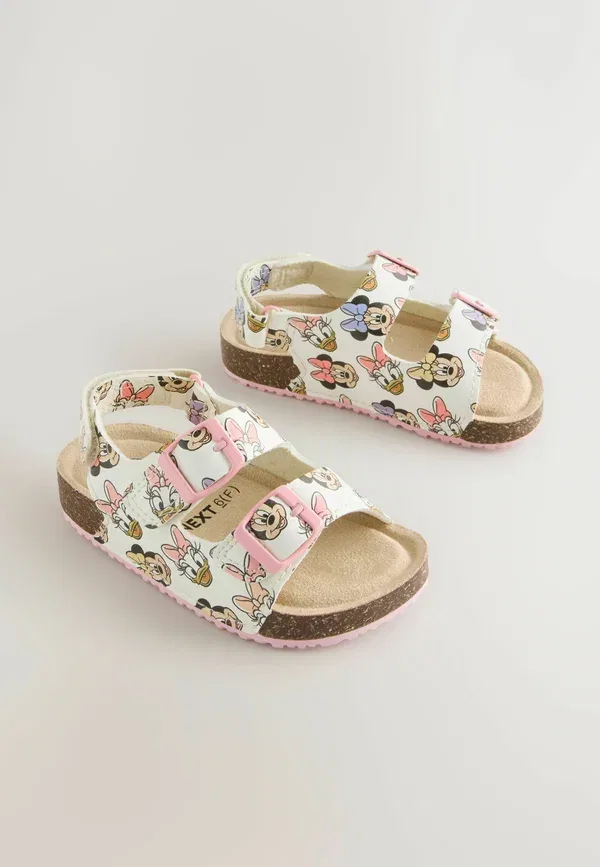 Детские туфли с широкой колодкой Minnie Mouse Double Two Strap Next, розовый — фото 2