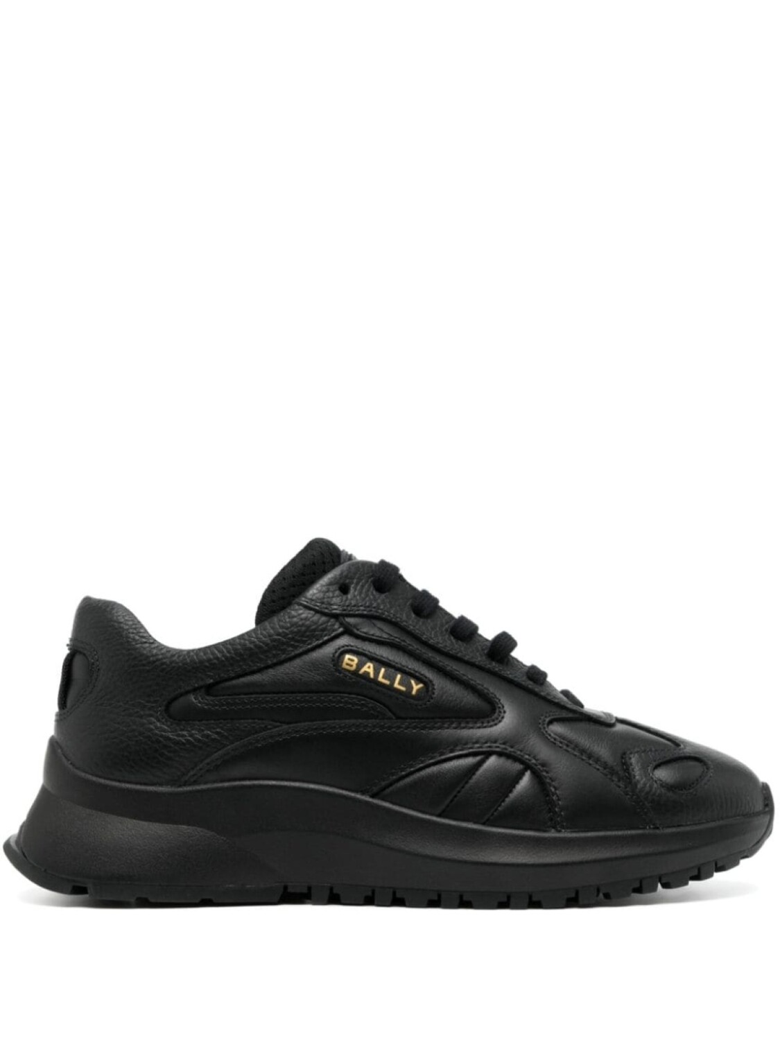 

Bally кроссовки со вставками, черный